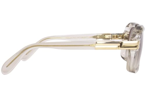 Cazal Legends 607 009 Sunglasses Greige Transparent/Tan Gradient Lenses 56mm3