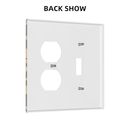 Decorative Outlet Covers Black Background with Golden Spiderweb Spider 2 Gang Outlet Cover Wall Plate Single Toggle Duplex Light Switch Cover Plate Switch Plate Covers