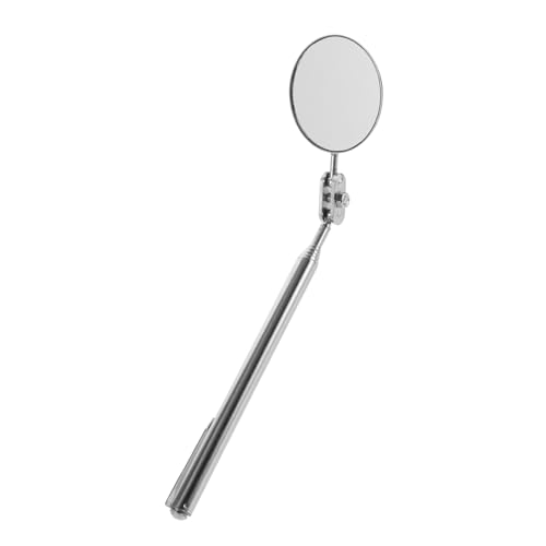 SOLUSTRE Multi-use Vehicle Inspection Mirror Folding Telescoping Flexible for Internal External Vehicle Inspections