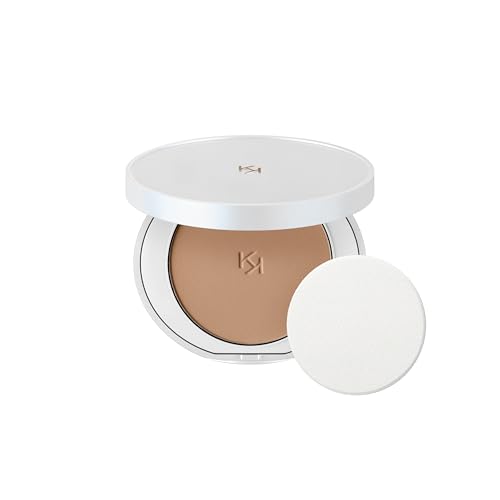 KIKO Milano Urban Shield Powder Foundation Spf 50-07, Base De Maquillaje Matificante En Polvo Wet & Dry Spf 50