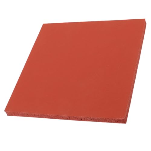 FUOYLOO Tapete de Silicona para Prensa Térmica 8 MM de Grosor, Almohadilla Aislante Portátil para Prensa de Calor, Adecuada para Oficina y Talleres
