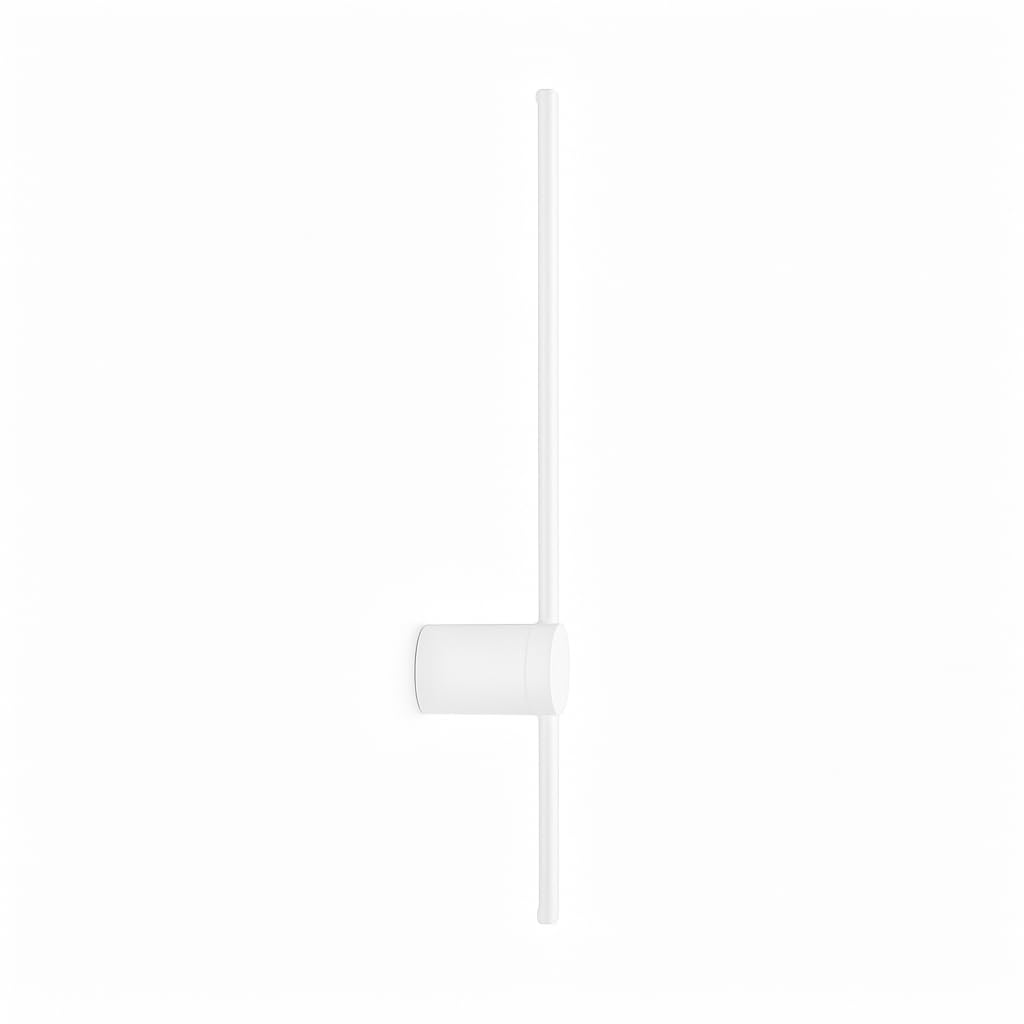 Dopa Applique da Parete LED 12W in Alluminio Barra Luminosa Design Moderno Linea Slanciata 80 CM Illuminazione Indiretta Anti AbbagliamentoLampada per Soggiorno Camera e Ufficio (Bianco)
