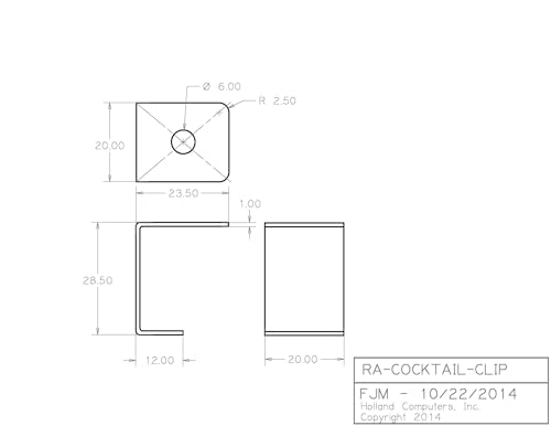 Arcade Game Stainless Steel Glass Clip for Cocktail Machines