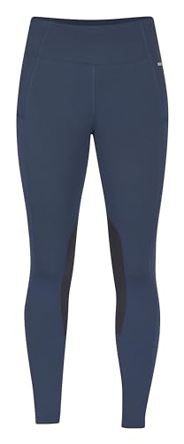 Image of Kerrits Kids Fleece Lite II Knee Patch Winter Horse Riding Tights