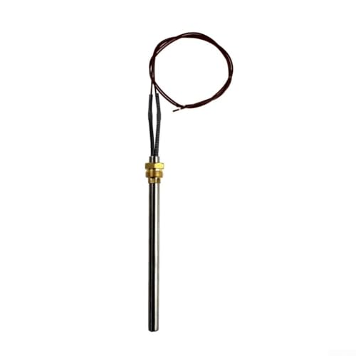 Accenditore Hot Rod, 160mm 300W 230V Elemento riscaldante in acciaio inox per combustibili a pellet e caldaie, con 3/8 di pollice a vite tipo e cavo resistente al calore
