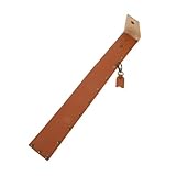 TOYANDONA PUレザー製ドラムスティックケースバッグ スタッズ付きドラムスティックマレットホルダー 軽量コンパクト設計持ち運びやすいパー