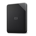 WD 2TB Elements AE Hard Disk Esterno Portatile, USB 3.2 Gen 1 SuperSpeed/USB 3.0, Espandibilità plug-and-play, Formatto per Windows, Nero