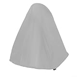 Wasserdichte Babyschaukelabdeckung für einfaches Schwanken, robuster 210D-Oxford-Stoff-Staubschutz mit Front-Reißverschluss, für den Innen- und Außenbereich, passend für (61 x 69 x 92 cm, grau)