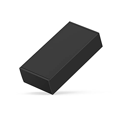Image of 50 Pack 4 inchx8 inchx2 inch Shipping Boxes, Corrugated Cardboard Small Box Mailer, Shipping Boxes for Small Business for Gift Packing- TONESPAC (4 inchx8 inchx2 inch, Black)