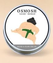 OSMOSH(オスモッシュ) (四股) ハンド&ヘアクリーム 30g 深緑色