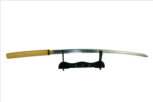 Makoto MSS-081 Handmade Sharp Japanese Samurai Shirasaya Katana Sword W/High Gloss Wood Saya thumb #4