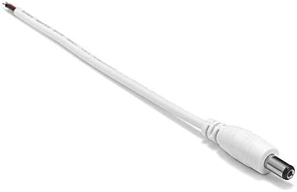 Electrical Equipments Supplies - 600pcs Battery Power Pack 5.5*2.1mm Male 12V DC Jack Connectors Power Supply Cables 15cm For 5050 RGBW LED Strip Controller - (Color: MULTI, Insert Type: Male Insert)