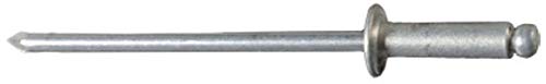 Rivets 3/32 tout en aluminium en panneau de 100 pour réparer sans rouille