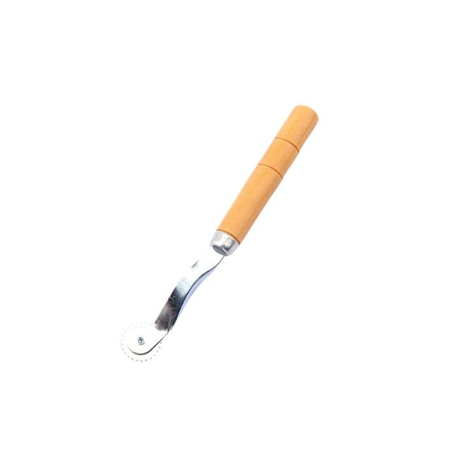 Rotary Cutter Wheel Tool Patchwork Roller Wheel Round Blade Knife Cloth Fabric Leather Craft Cutter DIY Sew Tool - (Color: Light yellow)