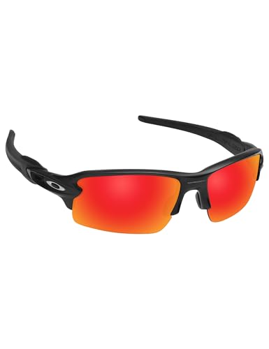 Image of Alphax Polarized Replacement Lenses for Oakley Flak 2.0 OO9295 59mm Sunglasses | Glare Reduction | Precision Cutting