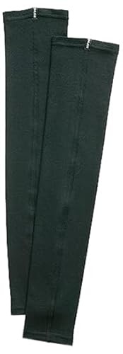 [“着る岩盤浴”BSファイン] レッグウォーマーロング 足元の冷え・疲れに BSFINE BA0112 レディース メンズ 日本製 (Free Size, ブラック)