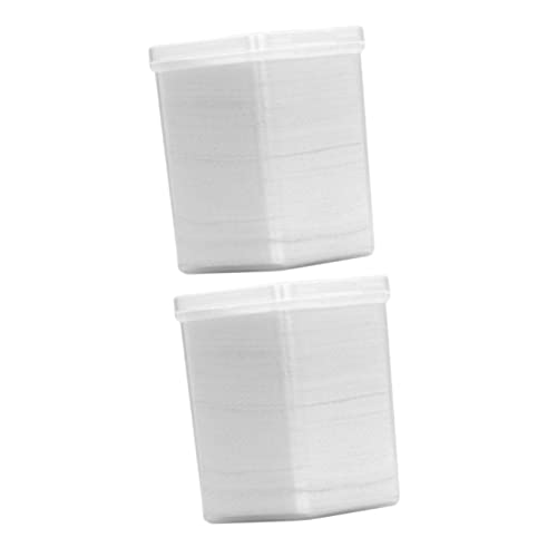 TOVINANNA Nail Cleansing Pad Nail Polish Remover Pad 2 Pack No Residue No Lint Non-Woven Fabric for Manicure