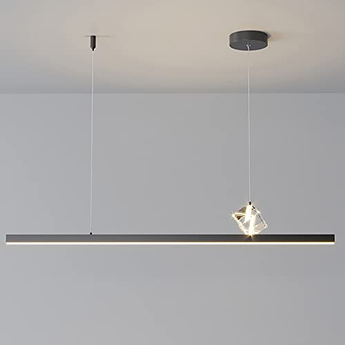 Plafonnier LED cristal moderne dimmable luminaire éclairage de plafond - 2