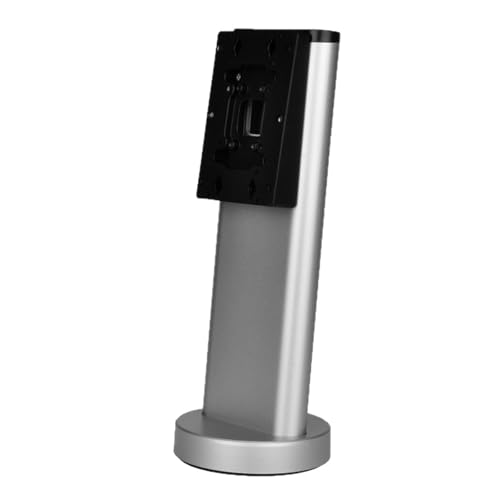 Columna de base de torniquete larga permanente, mezcla de aluminio, funciona con muchos modelos de puerta contra estructura magra, soporte de soporte universal