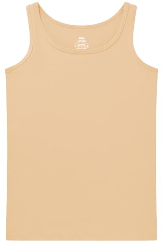 Image of QBK 2T-13Years Girls Tank Tops Cotton Dance Basic Sleeveless Undershirts | Gymnastics Ballet Dancewear