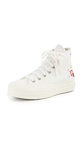 Converse Ctas Lift Hi 561675C Leather Nero Bianco Nero Bianco/40
