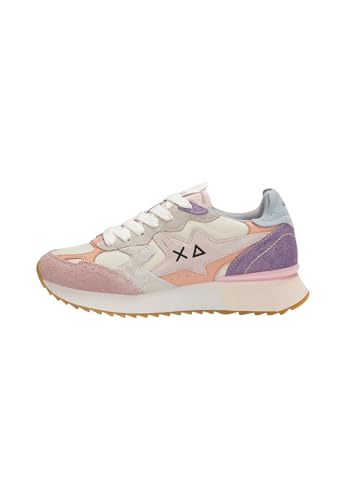 Baskets SUN68 Stargirl pour femme avec design multicolore décontracté Z36215