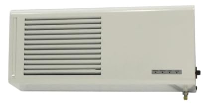 Fral FDW016 Deumidificatore da Parete, 12L/24h, Design Elegante, Controllo Elettronico, 160 m³/h, 69,2x21,7x31,6 cm, Filtro Lavabile, per Casa e Bagno