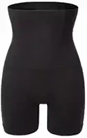 Shorts Modelador com Barbatanas de Aço – Cinta Feminina de Alta Compressão, Disfarça Barriga e Afina a Cintura