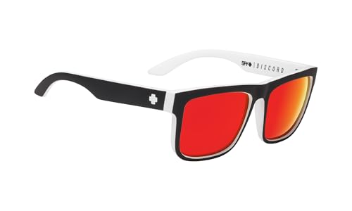 Image of Spy Optic Discord, Square Sunglasses, Color and Contrast Enhancing Lenses