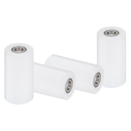 Polea de nailon con rodamientos integrada de 2-3/8 de largo para guías CNC sin fricción
