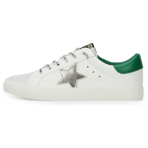 VINTAGE HAVANA Grande Women’s Fashion Sneakers White Gold Pop 7.5 Cover