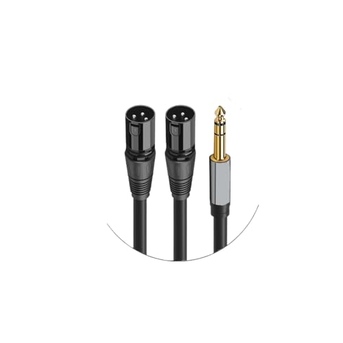 Cable Jack 6.5mm a XLR macho con protección miniatura 4