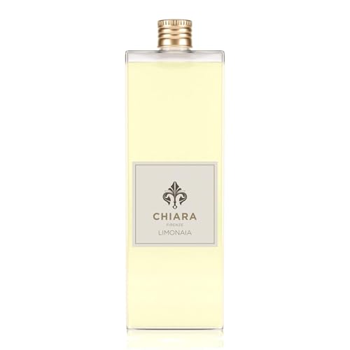 Chiara Firenze Profumatore Diffusore Refill Limonaia con Bastoncini ml.250