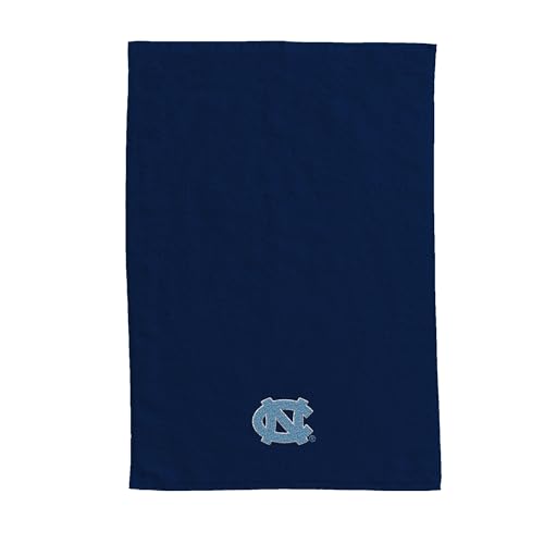 North Carolina Tar Heels NCAA Team Logo Hand Towel 2 Pack 16 x 26 Inches