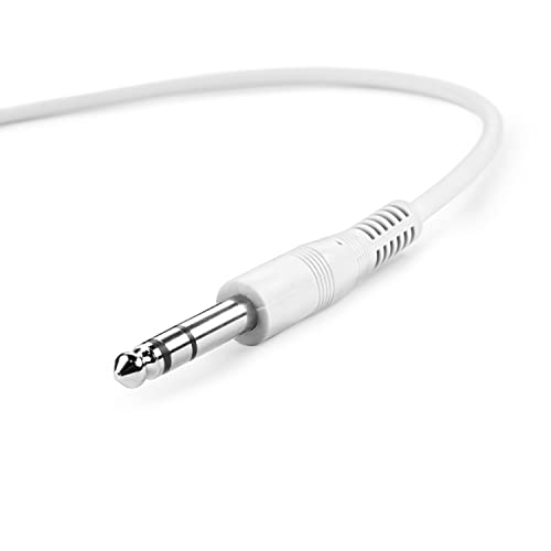 Adam Hall Cables 3 STAR BVV 0015 SET - Patchkabel Set, 6,3mm Klinkenstecker stereo auf 6,3mm Klinkenstecker stereo, 6 Stück, bunt, 0,15m