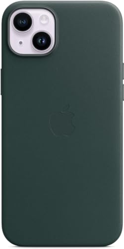 Image of Apple iPhone 14 Plus Leather Case with MagSafe - Forest Green
