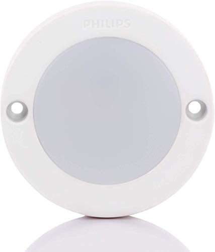 PHILIPS Plastic 3W StarSurface Striker Cabinet Warm White Flush Mount Ceiling Lamp (Pack of 1)