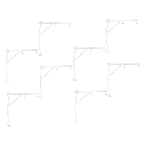GOOHOCHY 8pcs Vertical Blind Clips Pom Valance Clamps for Secure Valance Fixation Easy to Use Curtain Accessories for Homes Offices Hotels and Restaurants