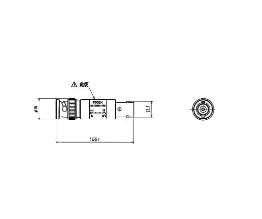 Amazon | スタック電子 50Ω-75Ωトランス型インピーダンス変換器