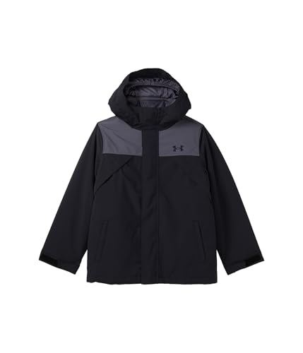 Image of Under Armour Boys' Westward 3-in-1 Jacket, Removable Quilted Liner & Hood, Windproof & Water Repellant