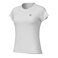 Camiseta Feminina Fila Tennis Basic, Branco/Branco, M
