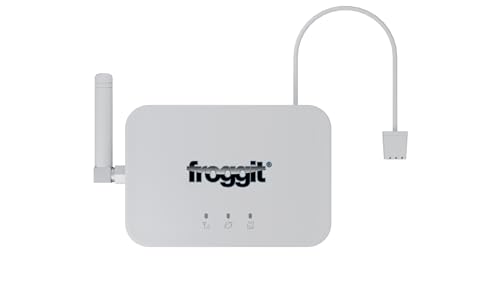 Stazione meteo (froggit DP3000 3 in 1 WiFi/LAN Gateway (Hub WiFi abilitato IoT con archiviazione dati su schede micro SD)