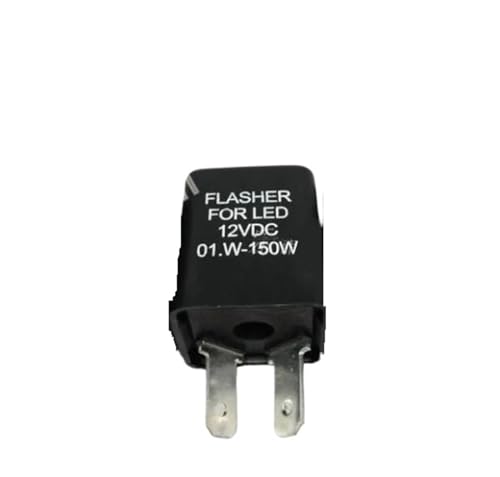 Relé intermitente LED con localizador acústico y avisador sonoro para moto de 24V 2