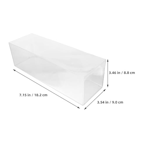 Luxshiny Vitrine De Figura Caixa De Exibição Transparente Montada Na Parede Mini Caixa De Exibição D