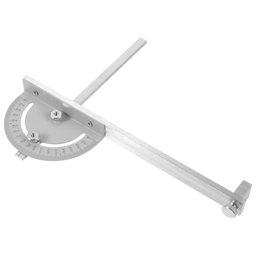DOITOOL Guía para de Mesa Mini Accesorio de Inglete de Precisión Extensión para Regla Angular Herramienta Compacta para Carpintería y Corte Exacto de Madera Bricolaje