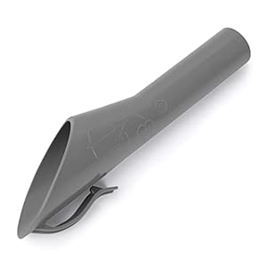 URAQT Fuel Funnel, Grey Emergency Diesel Fuel Filler Funnel For Ford, Capless Plastic Fuel & Additive Funnel, 1782177…