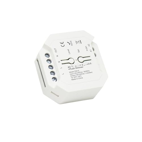 Atenuador LED AC Triac Dimmer 2.4G para solucionar parpadeos en bombillas de pasillo