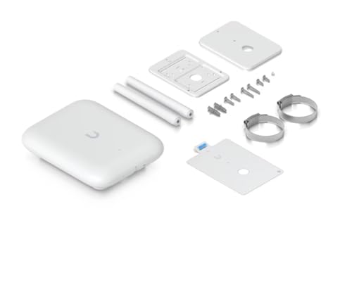 Image of U7 Outdoor Dual-Band Weatherproof Wi-Fi 7 AP - US Version | Bundle with QALYNX 3ft Slim Cat6A Patch Cable (28 AWG)