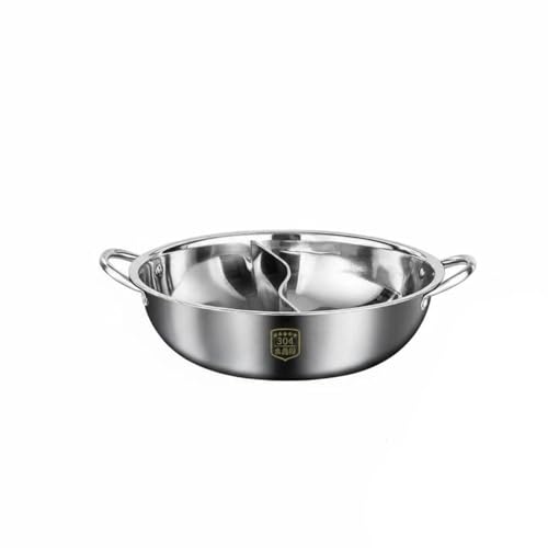 Pot à fondue chinois Yuan Yang 32 cm casserole induction double saveur