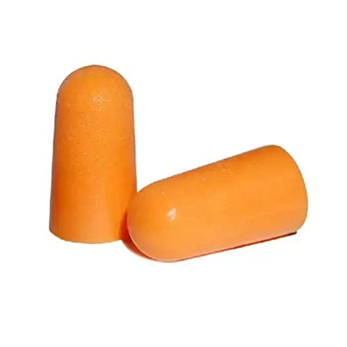 MS Enterprises 3M 1100 Uncorded Foam Reusable Earplugs For Noise Reduction (Pack Of 2, Orange)-picture-53